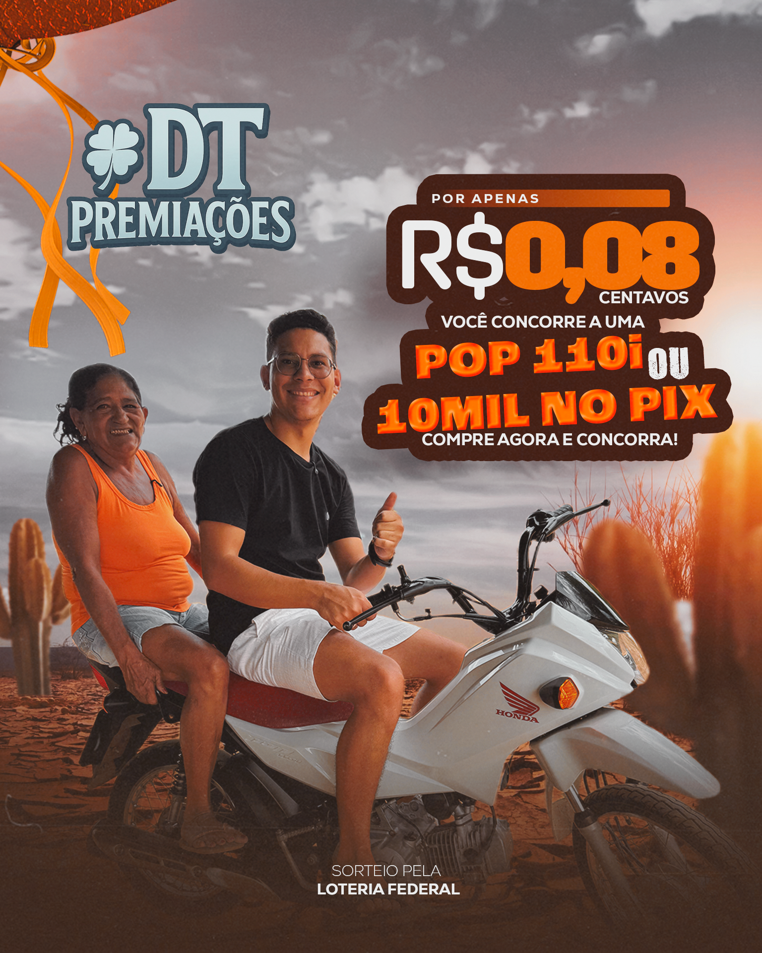 POP 110i 2024 ou 10Mil no Pix!